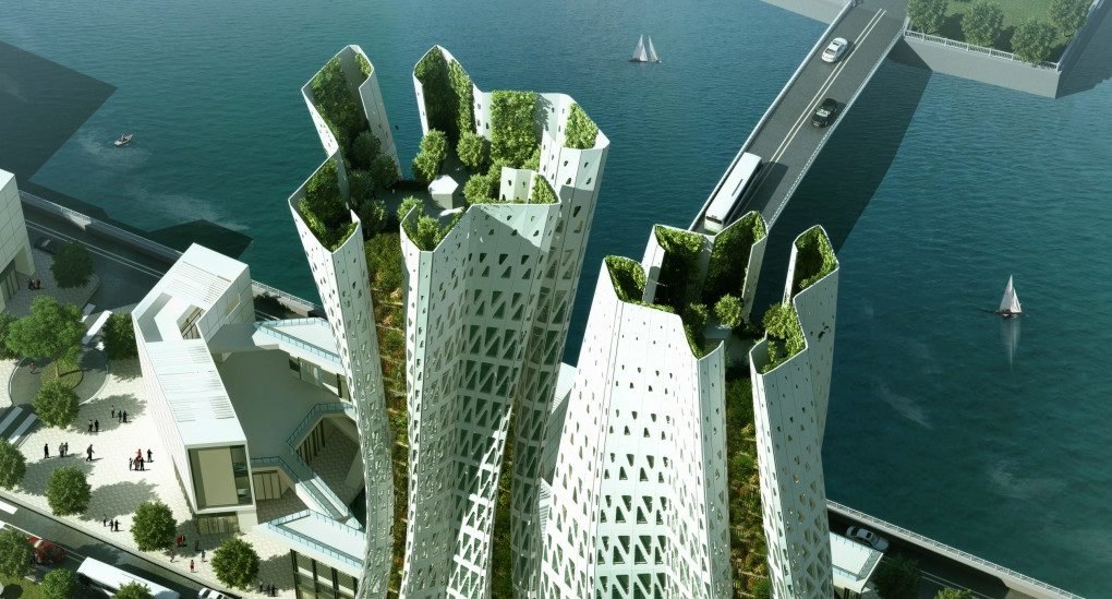 Гонконг - проект с озеленением